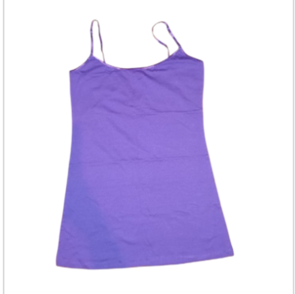 Long Dark Purple Camisole NWOT
